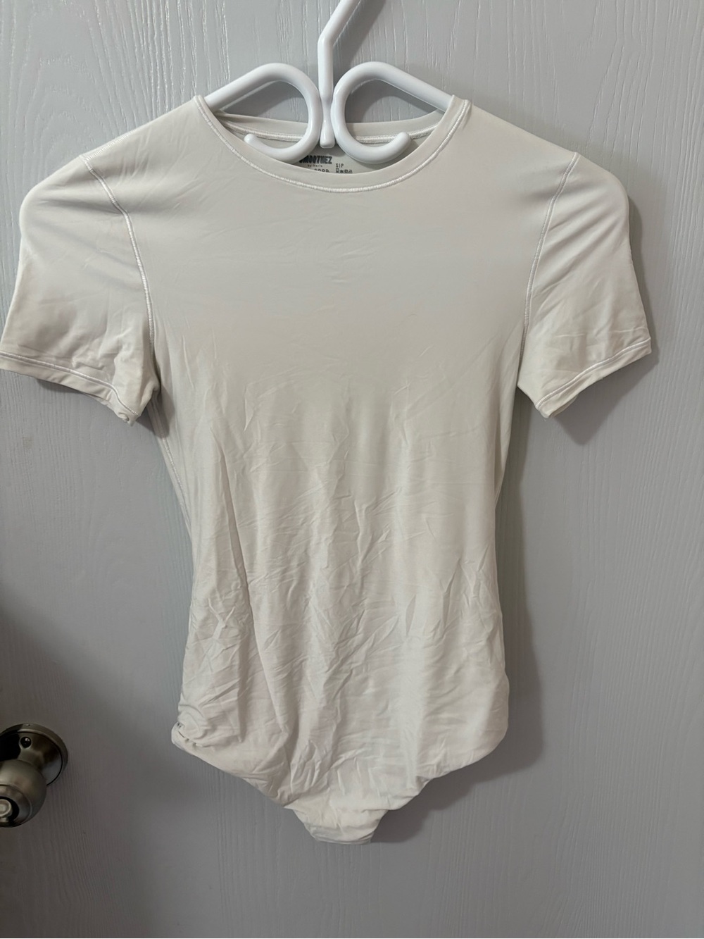 Aerie smoothez white bodysuit size small
